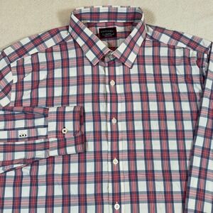 UNTUCKit Button Down Shirt Mens XL‎ Plaid Casual Performance Lightweight